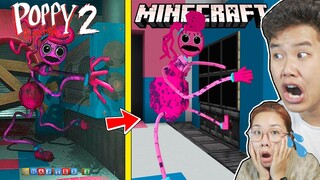 bqThanh và Ốc Thử Thách Xem Độ Đáng Sợ Của Quái Vật POPPY PLAYTIME Chapter 2 Trong Minecraft ???