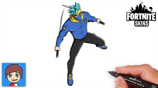 Cara Menggambar Ninja dengan Mudah