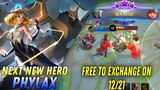 Next New Hero For Free Phylax Gameplay - Mobile Legends Bang Bang