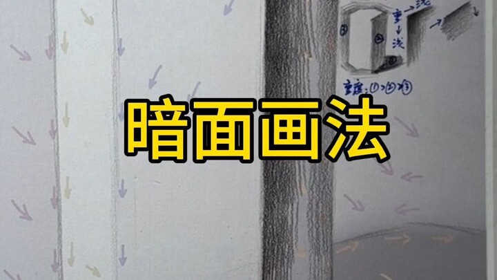 วิธีวาดด้านมืดของปริซึมหกเหลี่ยม