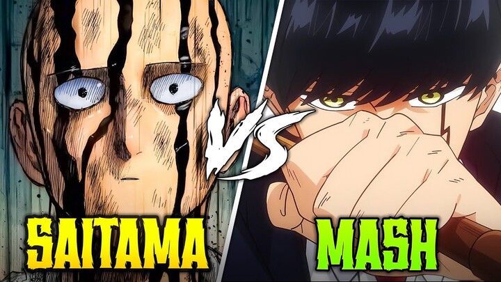 Here's Why Saitama Vs Mashle Isn't Close