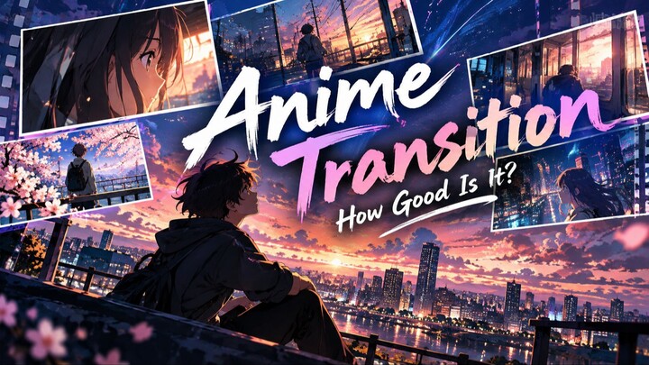 ✨ Anime Transitions That Feel Like a Dream 🌸🌆 | Beautiful Anime Scenery 4K
