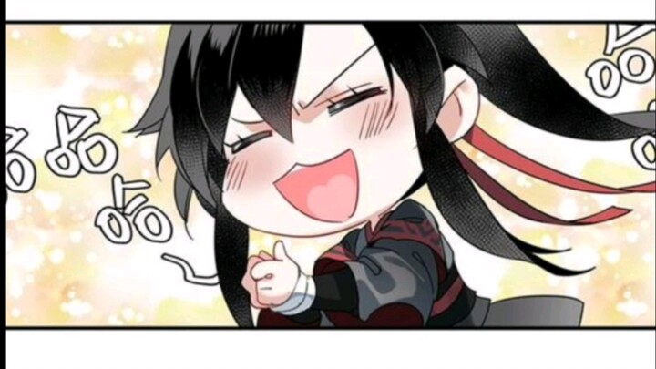 魏婴: 蓝二哥哥，我要抓到你了哟~哈哈