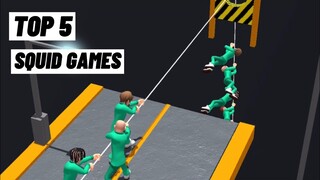 Top 5 Squid Games iOS Android