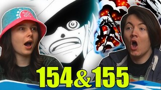 GOD?! 👒 One Piece Ep 154 & 155 REACTION & REVIEW