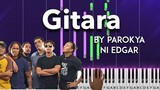 Gitara by Parokya ni Edgar piano cover + sheet music & lyrics