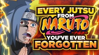 Every Jutsu From Naruto You've Never Heard of