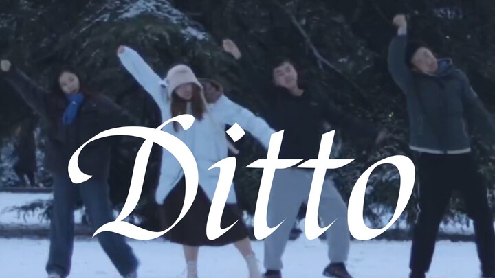 "Ditto" The first snow of course you have to dance ditto, pure dance version