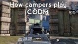 How campers play cod mobile