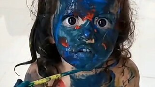 When kids are unusually quiet, they're probably up to no good.