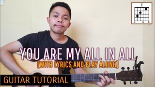 You Are My All in All | Guitar Tutorial | Fellow Sheep Ricky