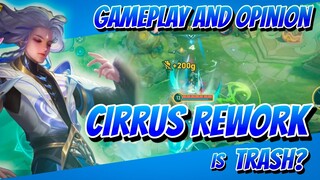 Cirrus Rework Is Trash? | Cirrus Gameplay | Honor of Kings Global | Guide