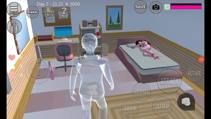 ผีล่องหน!!👀(Sakura game) by namton-//❕//-