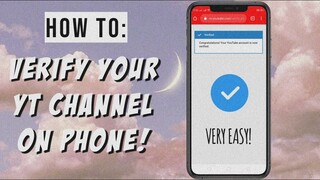 HOW TO VERIFY YOUR YOUTUBE CHANNEL 2020 | Peachy Grace