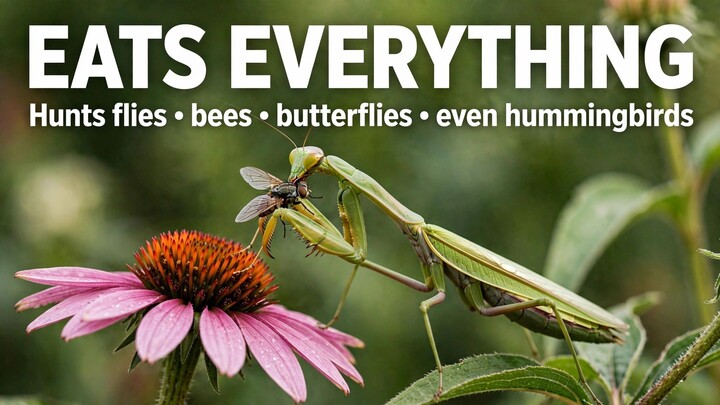 The Praying Mantis - The Kung Fu Insect That Strikes Faster Than You Blink