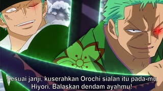 OP 1033! AKHIRNYA SI BANGS4T OROCHI DI MUSNAHKAN OLEH KOMURASAKI! - One Piece 1033+ (Prediksi)