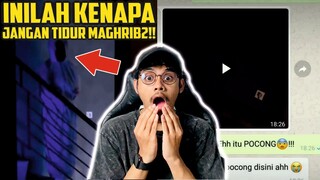 DIDATANGIN POCONG KARENA TIDUR SAAT MAGHRIB  | CHAT HISTORY SERAM RIZKY AULIA