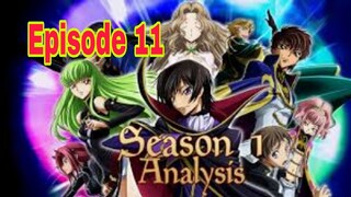 episode 11 Code Geass Tagalog Dub season 1