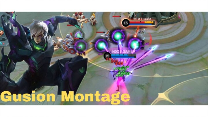 Gusion Montage Mobile Legends Bang Bang