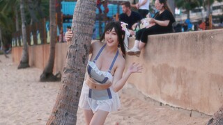 蒂法早年训（      ） 珍贵影像。