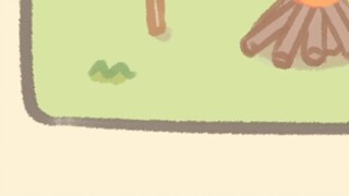 Cute little pig, you have to protect yourself, it’s best to stay by my side!