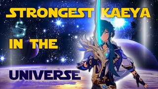Strongest Kaeya in the Universe Showcase Part 2 - All Domains (C6, Max Talents, R5 Aquila Favonia)