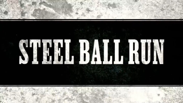 JJBA STEEL BALL RUN TRAILER