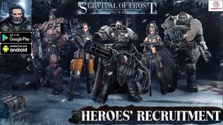 Survival of Frost Gameplay - Strategy Game Android Apk