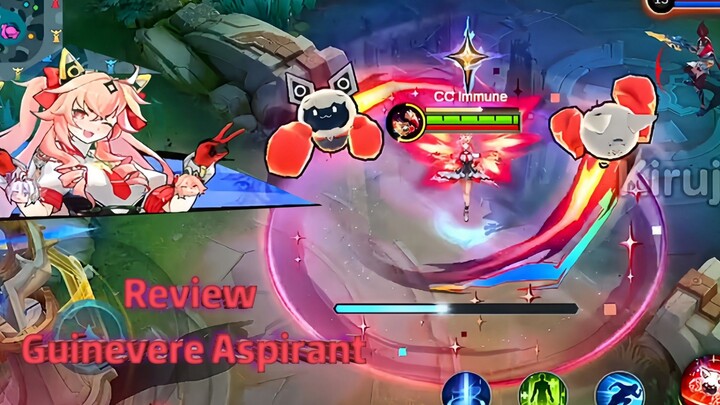 Review skin ASPIRANT terbaru!!! Guinevere dapet skin cantik lagi