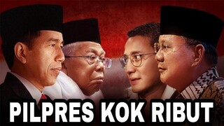 Prabowo VS Jokowi ,, stop HOAX , stop GOLPUT || Pemilu Damai , aman , dan tentram | makan tatto