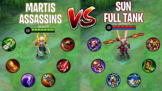 Martis Assassins Vs Sun Tank