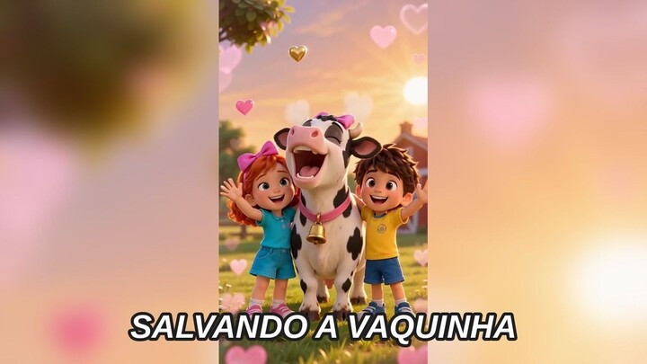 Salvando a Vaquinha 🐄 Amizade e Coragem na Fazenda | Rock da Turminha