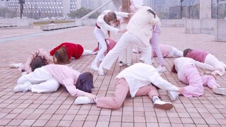 [SEVENTEEN] Fallin' Flower Remake | Stunning aerial formations | Dancing flowers fall | I am a flowe