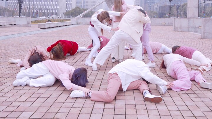 [SEVENTEEN] Fallin' Flower Remake | Stunning aerial formations | Dancing flowers fall | I am a flowe
