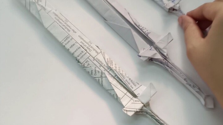 Sword Origami Step-by-Step | Fun & Easy Paper Weapon Tutorial