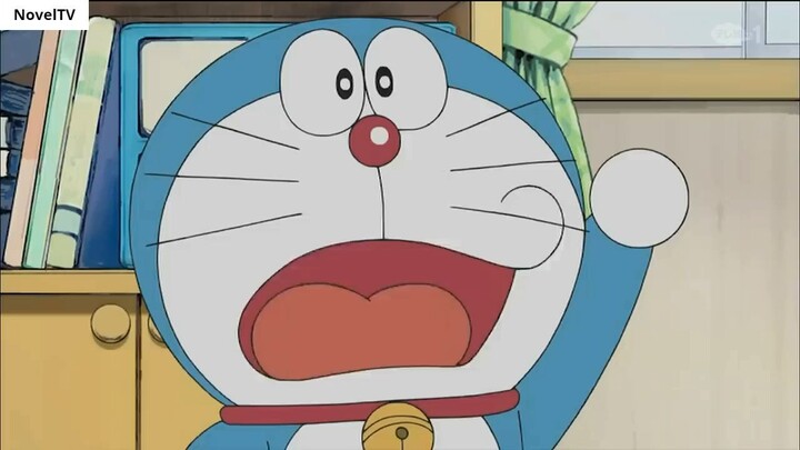 Review Doraemon Chiếc lá hồ ly  , Ông tiên tốt bụng 8