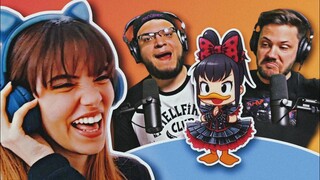 😵‍💫🦆 Reacting to my boss reacting to one of my top BABYMETAL songs, but it's Donald Duck singing