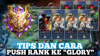 TIPS PUSH RANKED MYTHICAL GLORY Season 29 Mobile Legends