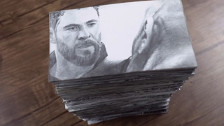 Thor VS Thanos Flipbook - 100 DAYS to draw - DP ART DRAWING - Part 1