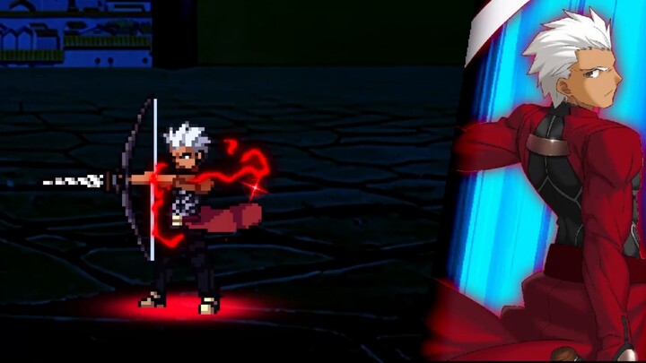 [MUGEN] Self-adapted Red A VS Bloody Battle Aizen [FSN X BLEACH]