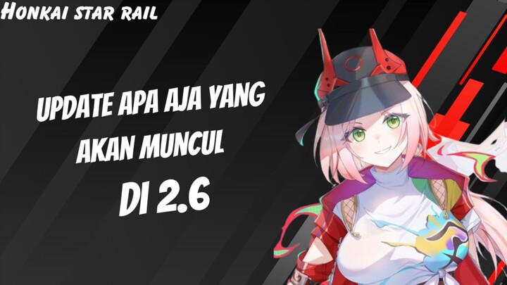 CUMAN 1 KARAKTER DOANG? updater terbaru 2.6 honkai star rail