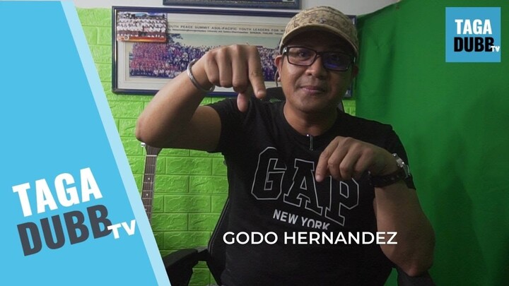 Catch News Director and Voice Artist Godo Hernandez on Taga-dubb TV!