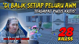 AWM CHALLANGE, KING OF SNIPER DI TANTANG!!?? Abisin Semua Musuh Only Sniper!!!  | PUBG Mobile