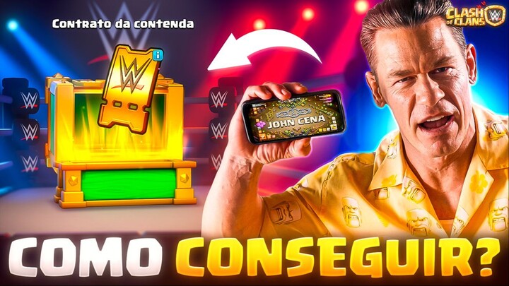 COMO CONSEGUIR O CONTRATO DO JOHN CENA NO CLASH OF CLANS!