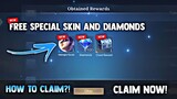 NEW! HOW TO GET 4K DIAMONDS AND RANDOM SKIN! FREE DIAMONDS! LEGIT! (CLAIM NOW) | MOBILE LEGENDS 2022