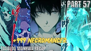 (57)LONER na NAGING SSS+ RANK NECROMANCER [TAGALOG MANHWA RECAP]