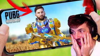 JUGANDO CON MESSI EN PUBG MOBILE😱