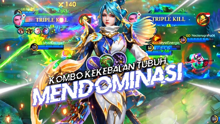 Hanabi + Estes = Kombo Kekebalan Tubuh Mendominasi Land of Dawn | MLBB