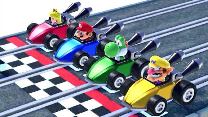 Mario Party Superstars - All Racing Minigames