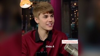 Justin Bieber thiên tài địa lý